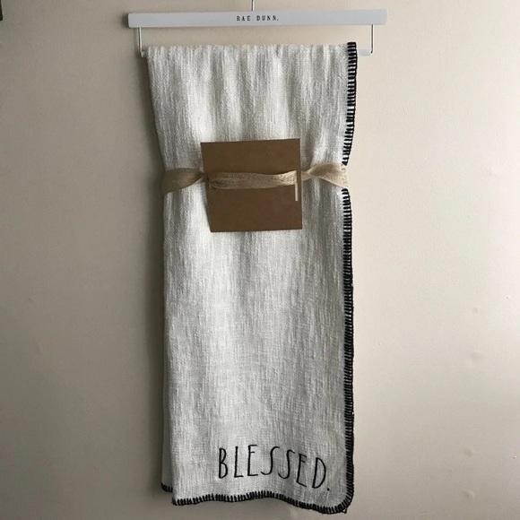 Rae Dunn Other - Rae Dunn BLESSED throw blanket